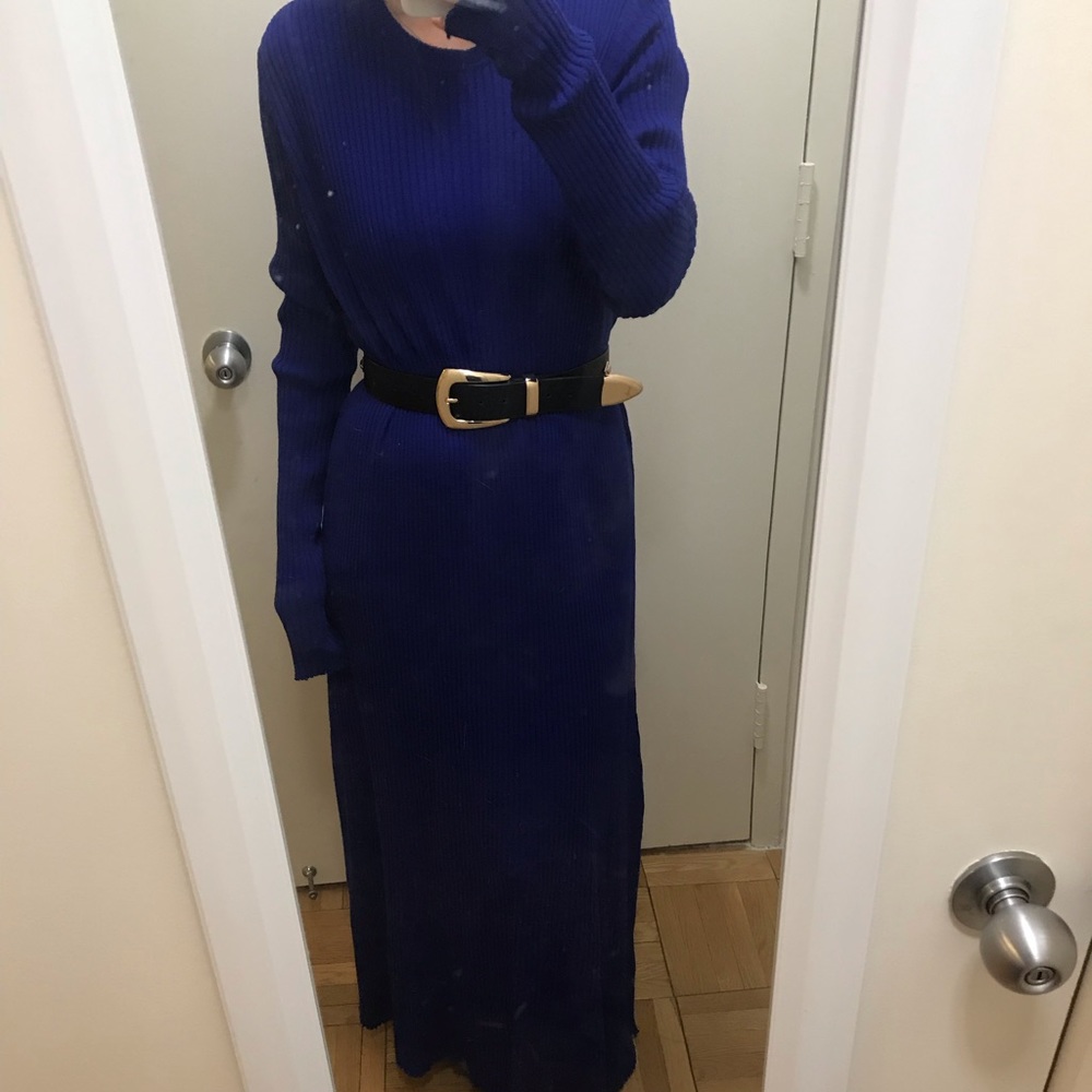 Marques Almeida wool maxi dress